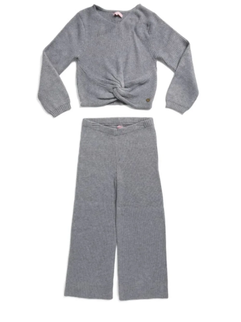 NWT BCBG GIRL Little Girls 2pc Knit Ribbed Sweater and Pants Set
